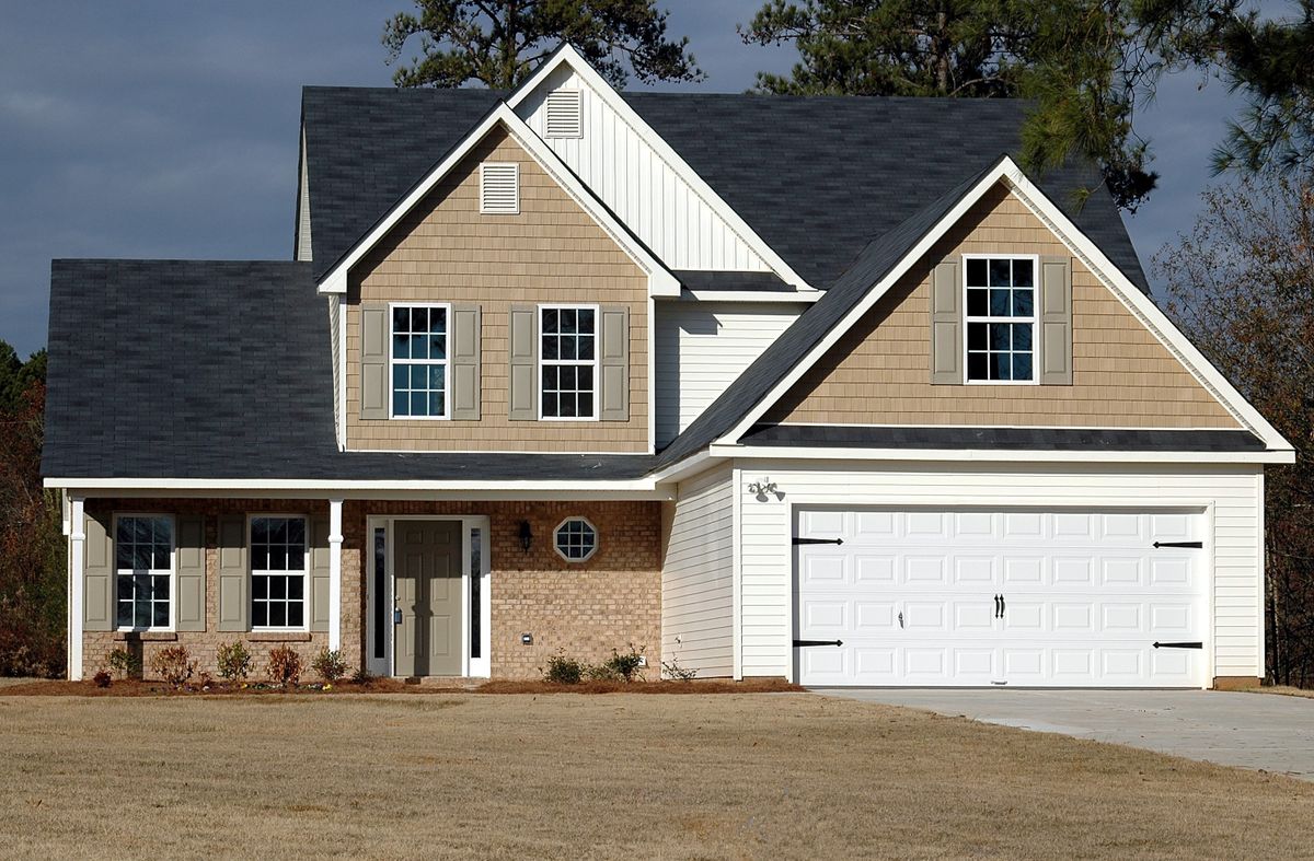Beautiful home with James Hardie siding in Northern Utah
